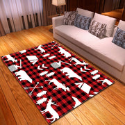 Home Decor Animal Deer Large Carpet