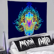 Trendy Home Decor Psychedelic Print Tapestry